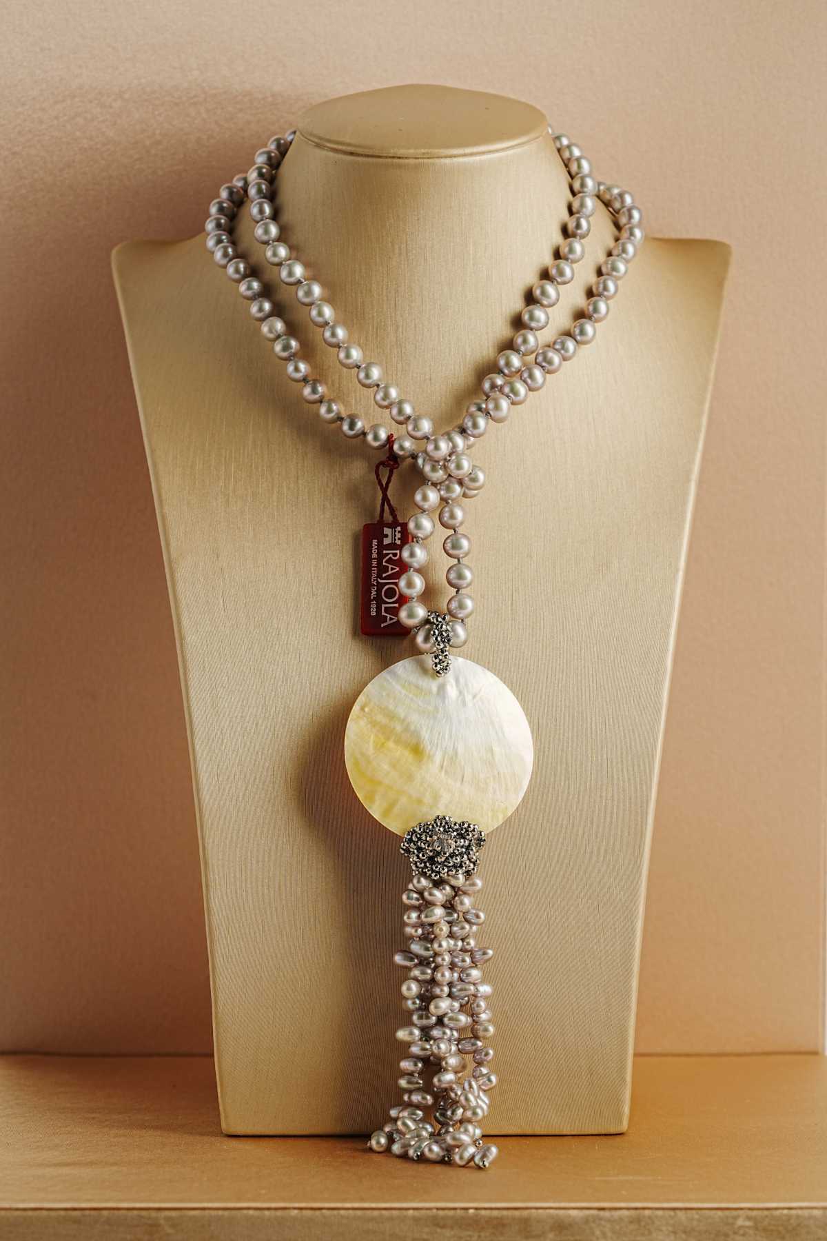 Collana Klimt grigia