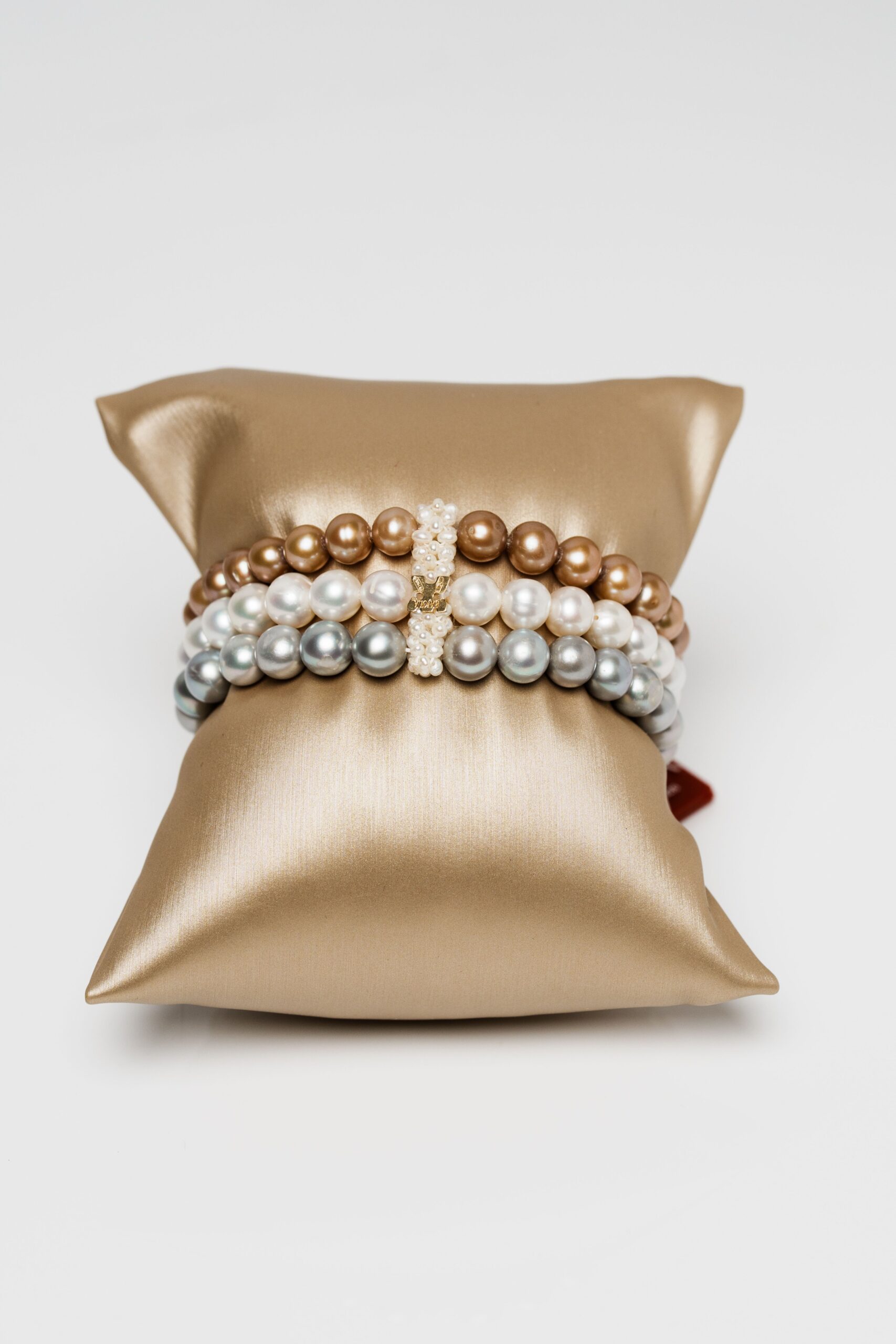 Bracciale Charlotte 3 fili multicolor