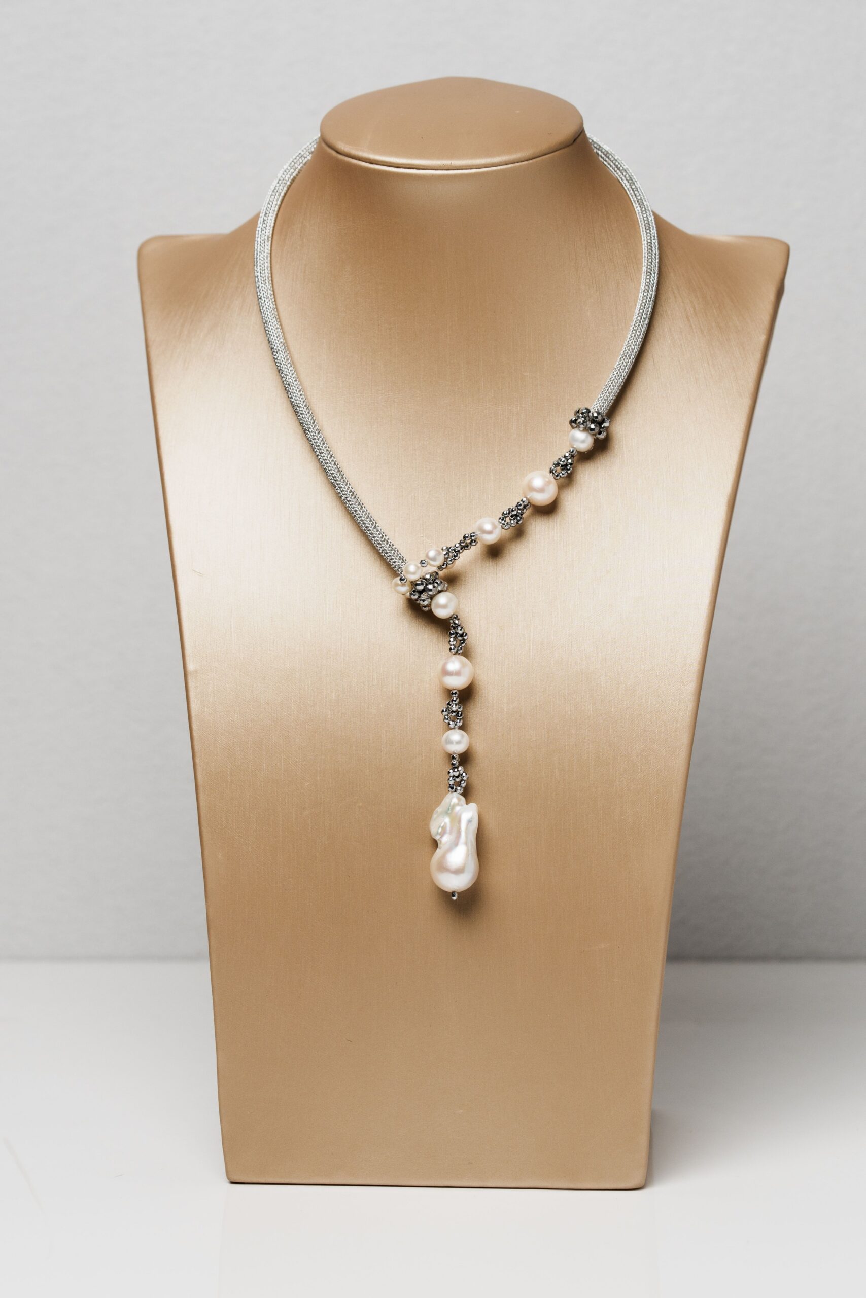 Collana Fusion bianca