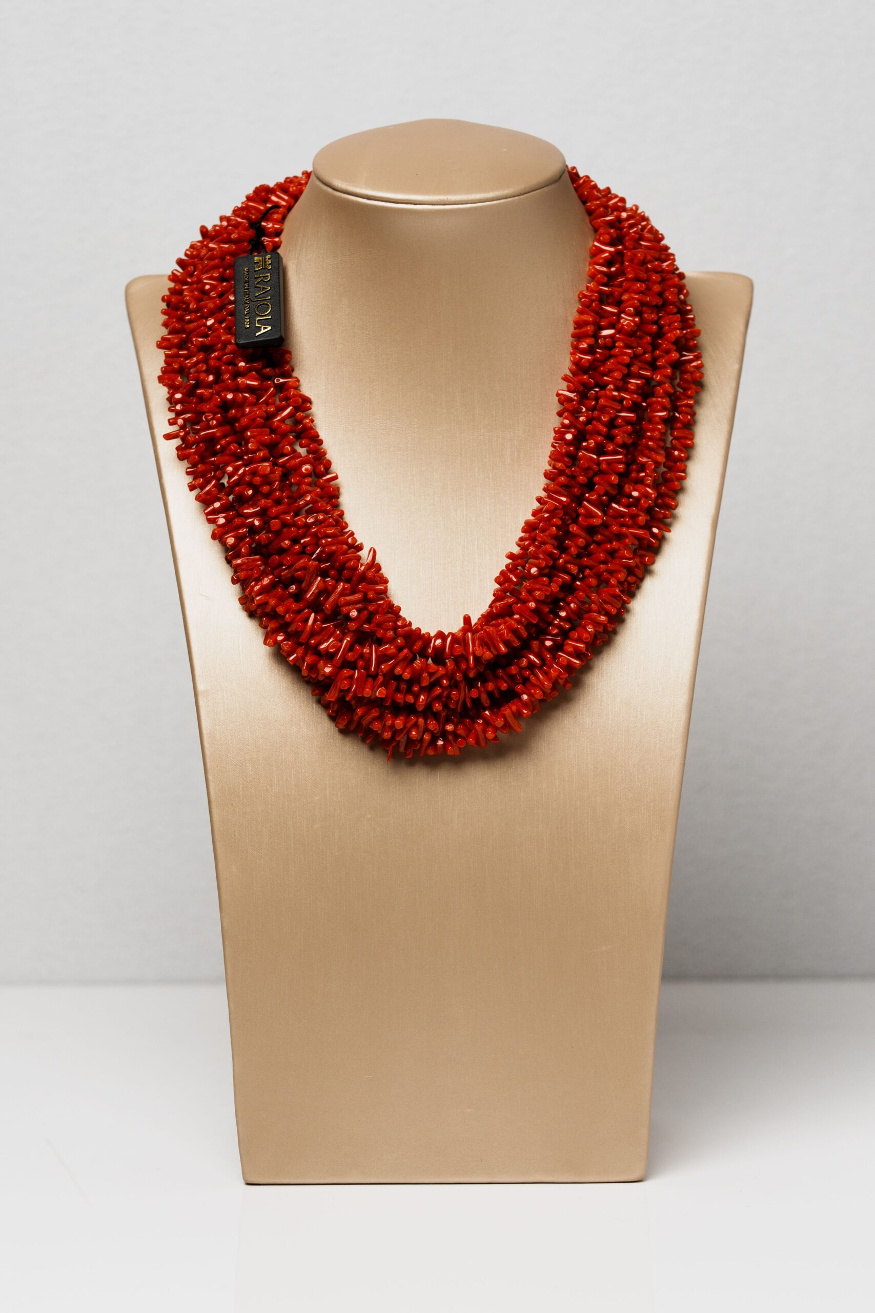 Collana Mundial corallo