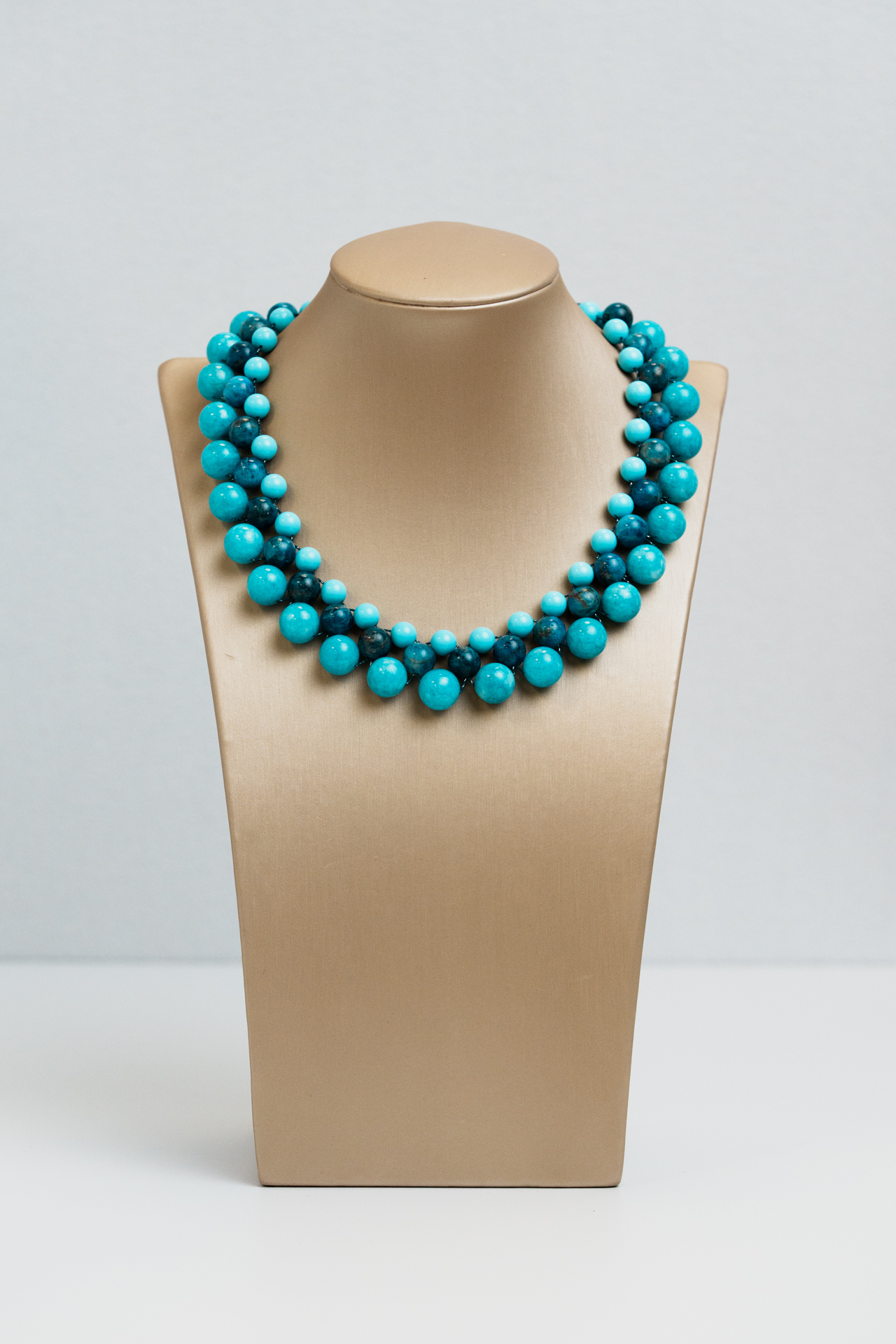 Collana Lady pasta turchese