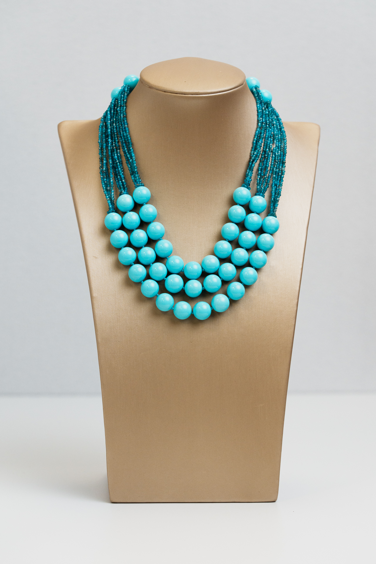 Collana Diva pasta turchese