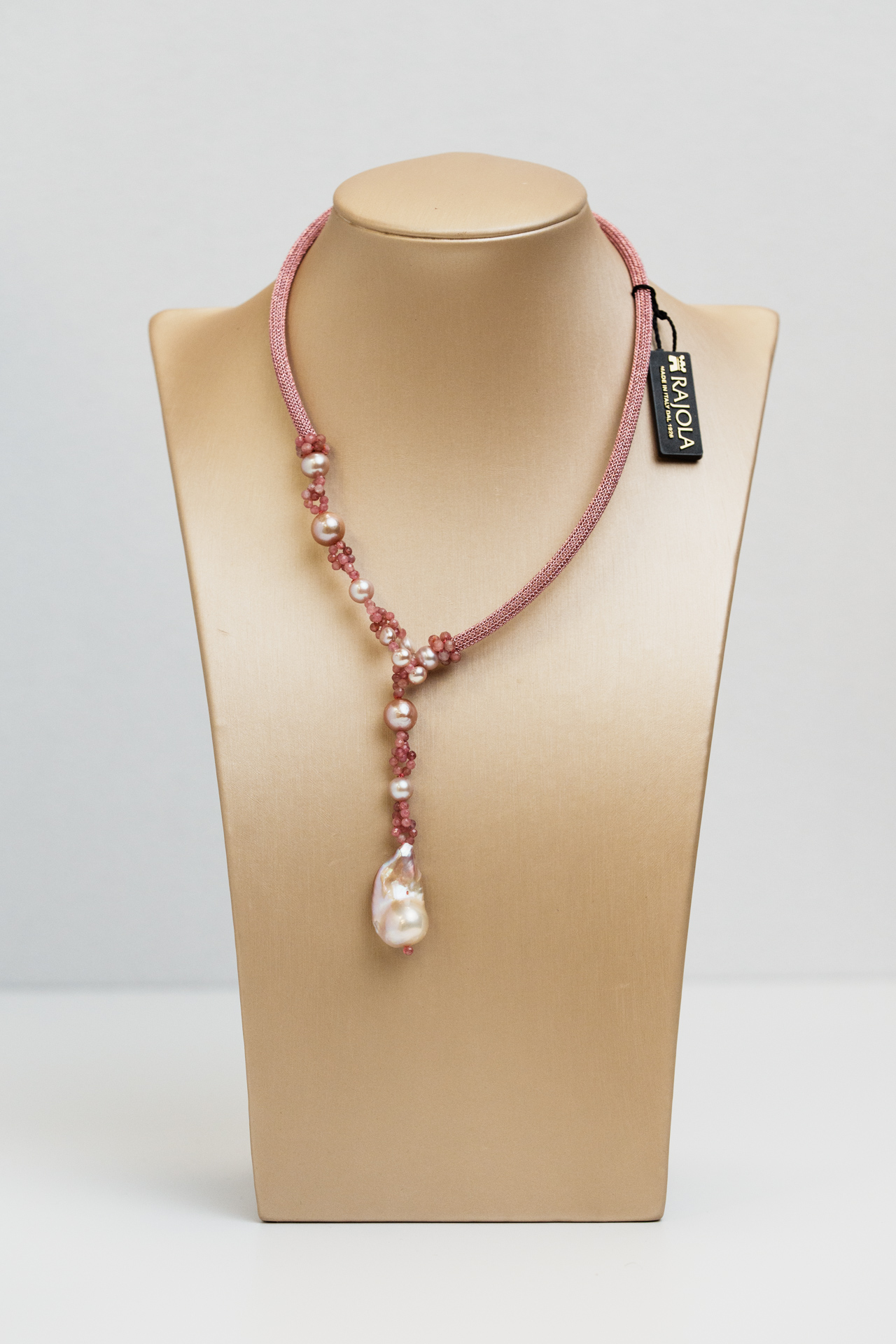 Collana Fusion rosa