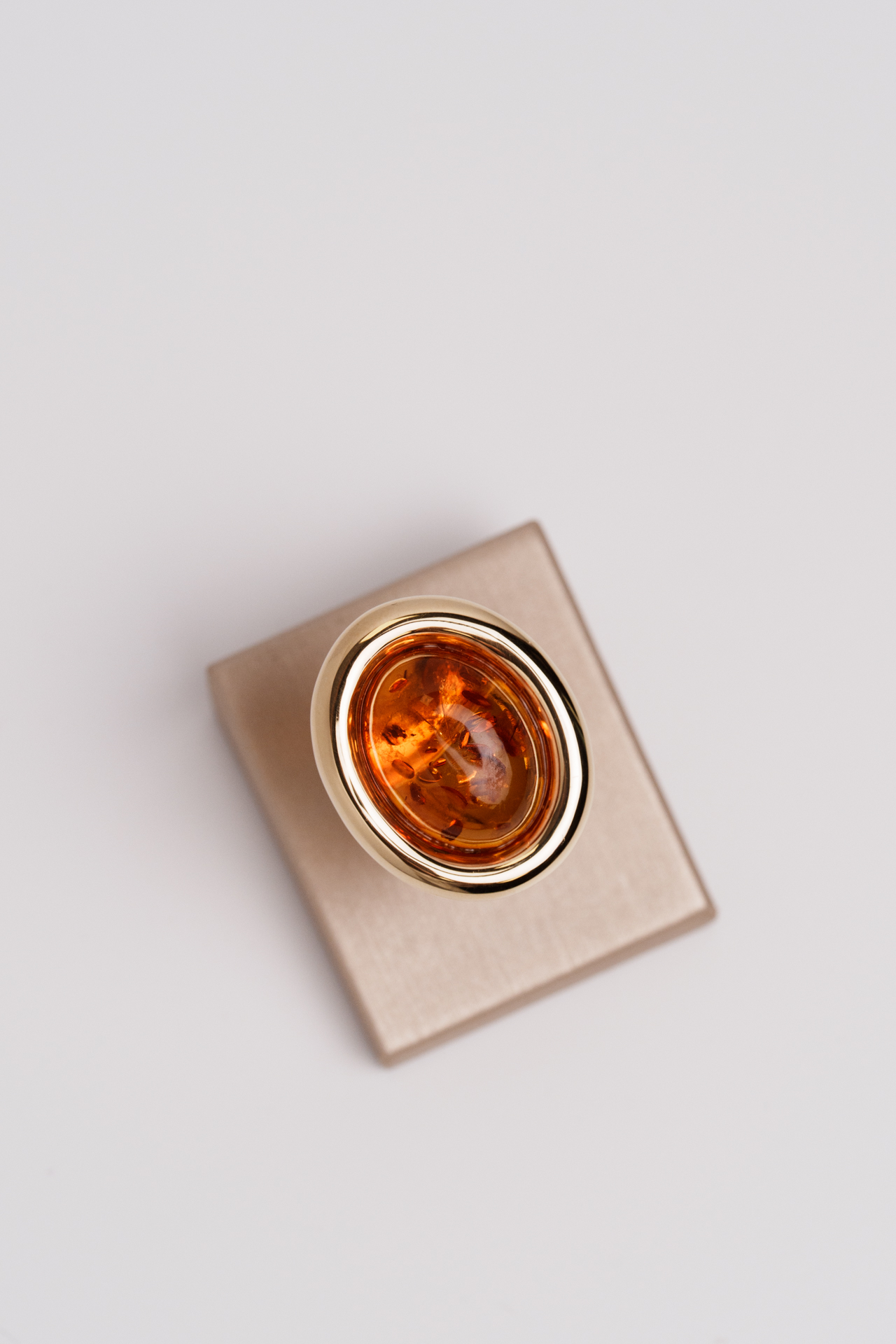 Anello Unicum ambra