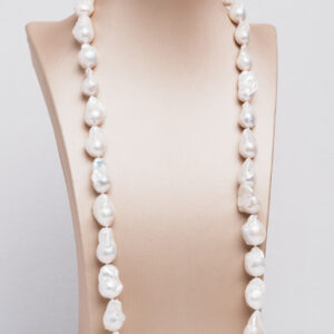 Collana Unicum perle barocche lunga