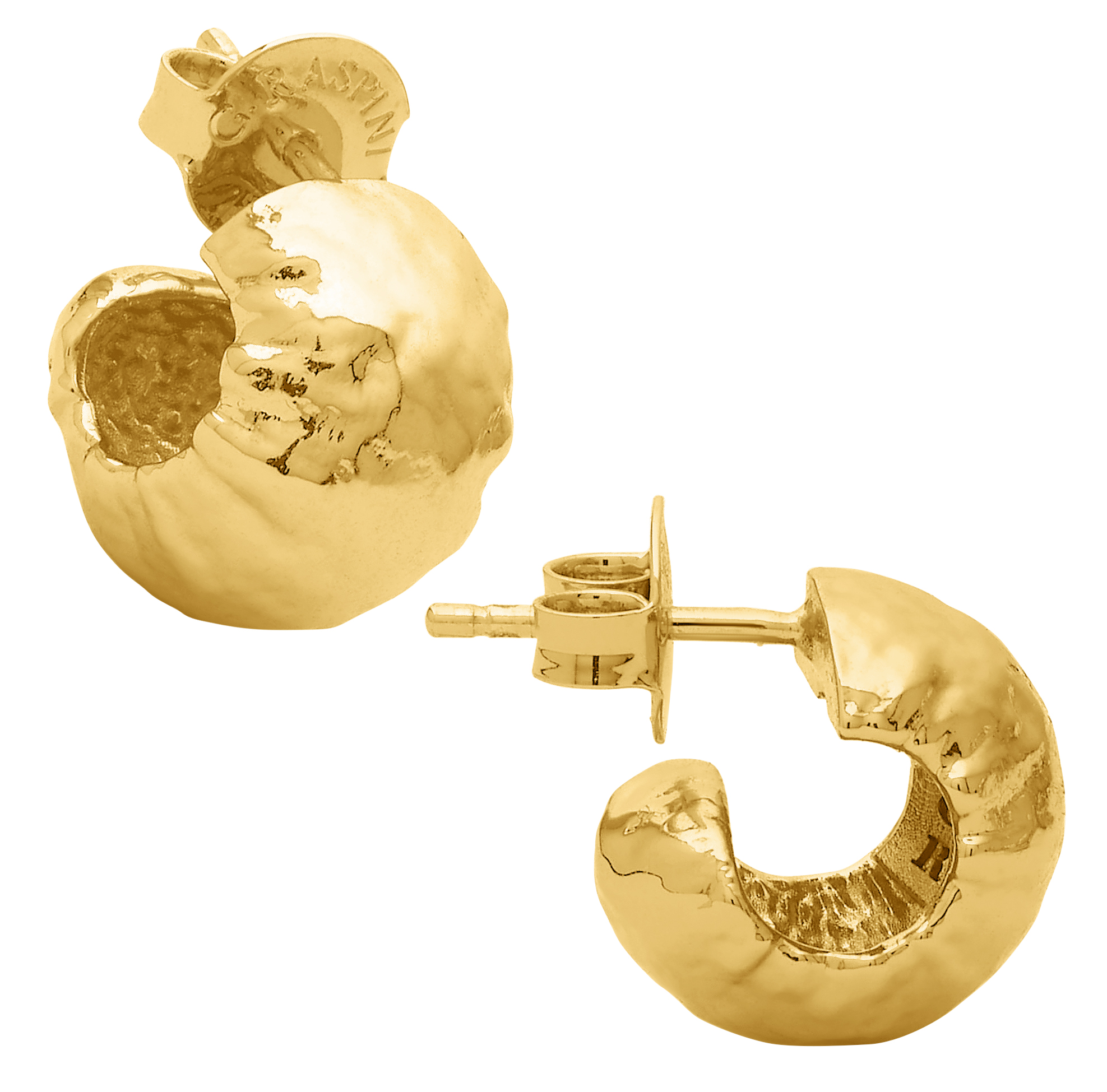 Orecchini cerchio Sand piccoli