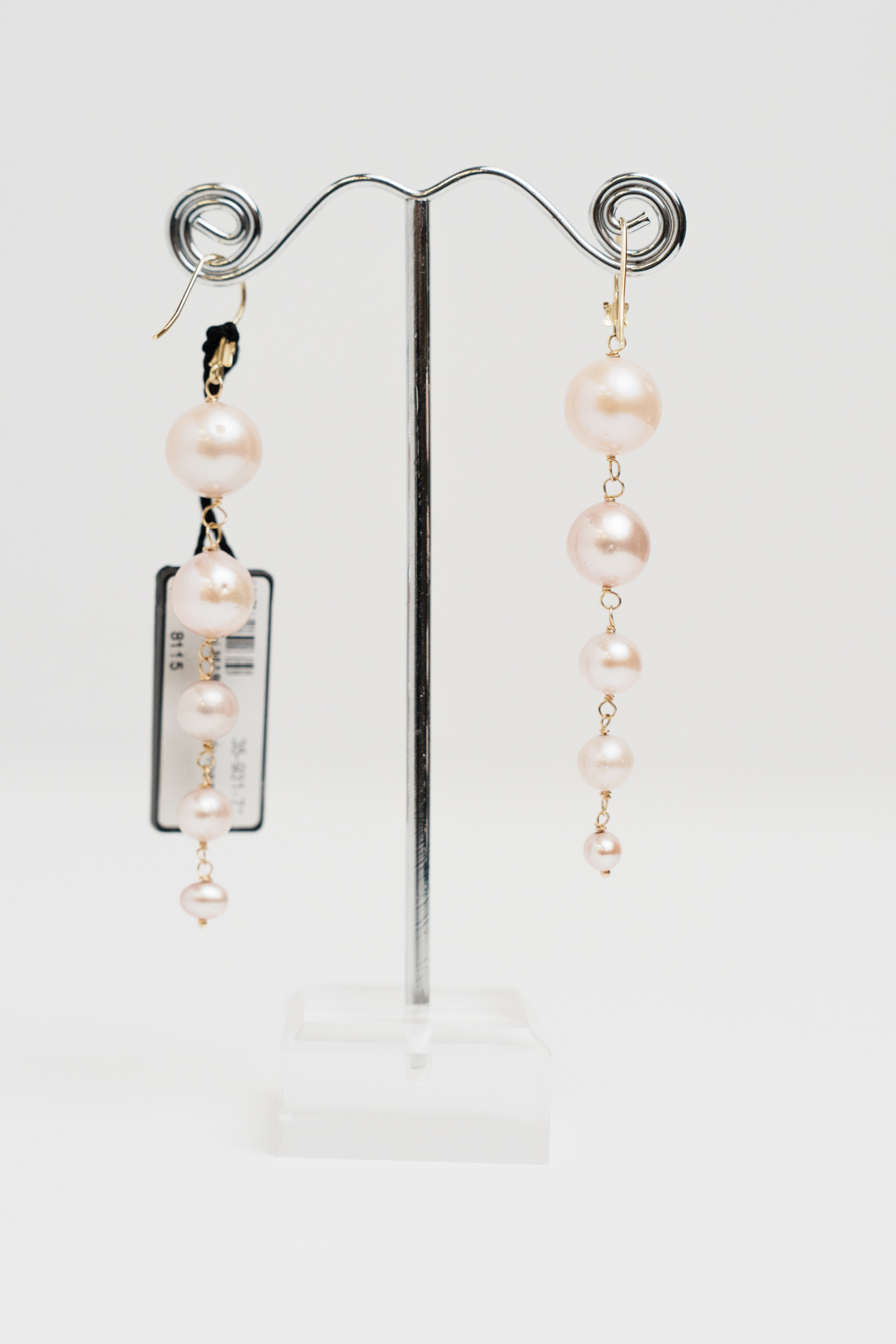 Orecchini Margot Perle Rosa - immagine 3