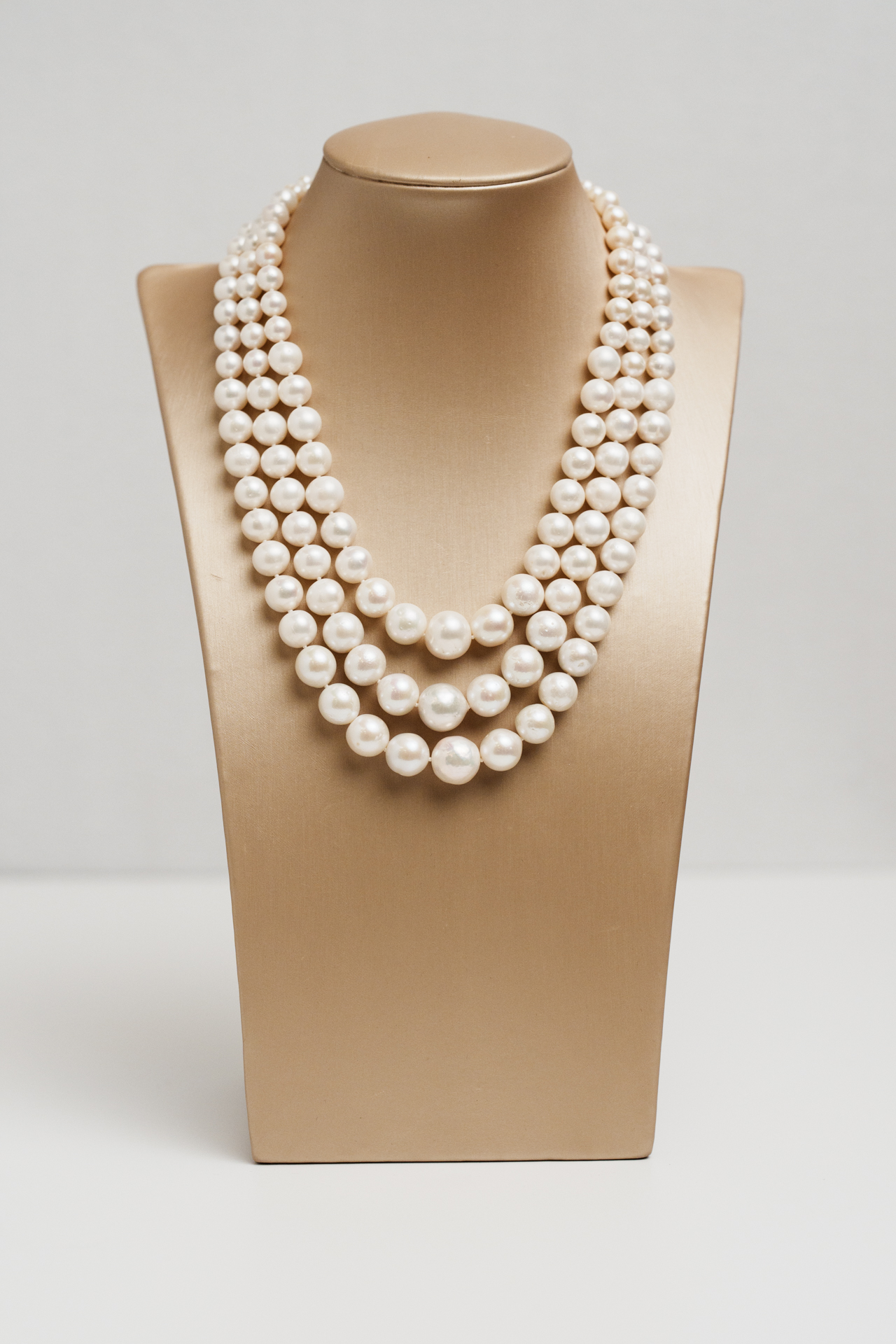 Collana Velvet Perle Bianche